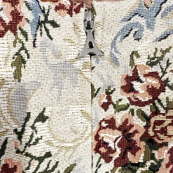 Maniere De Voir Bonnie Floral-Jacquard Bardot Corset Top Wuthering Heights 12 - Picture 7 of 10